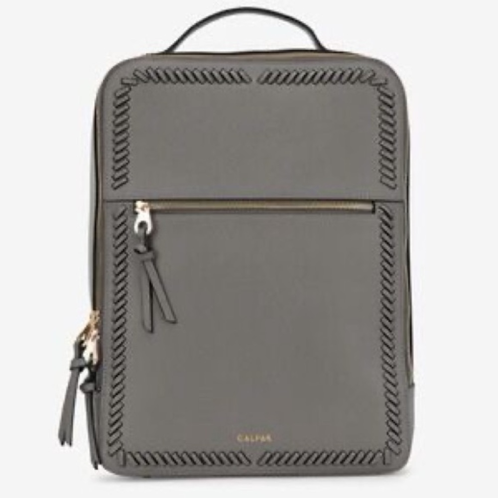 Calpak Kaya 15 inch Laptop Backpack Charcoal Grey